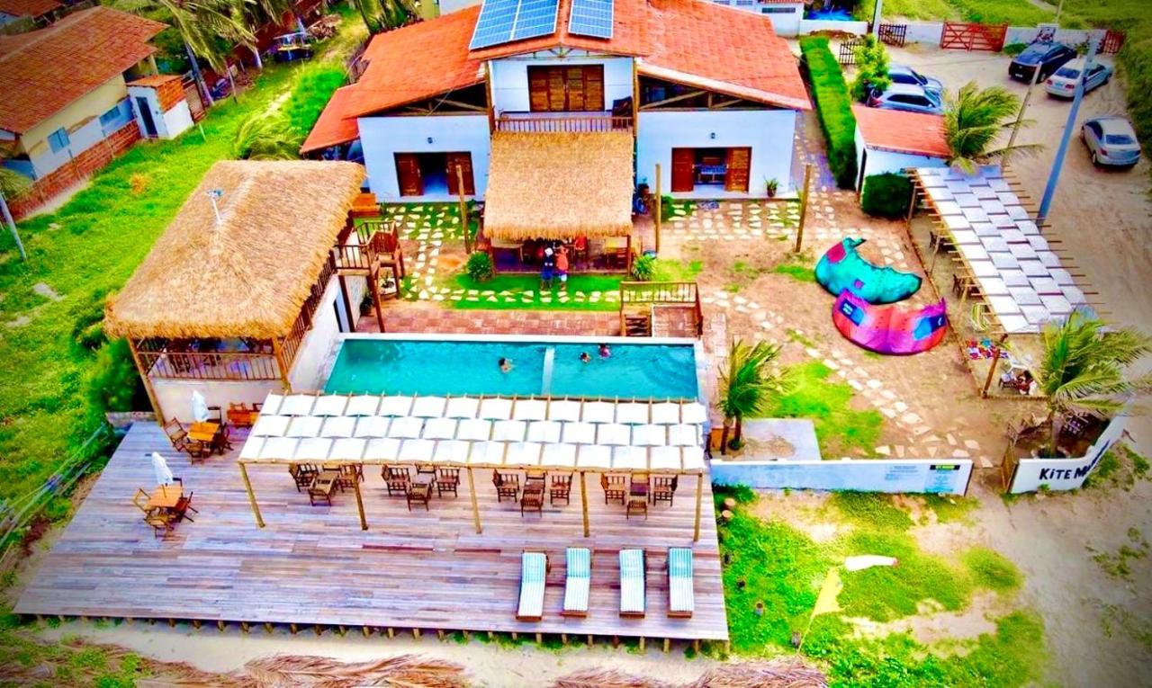 Seu Pedro Lounge Praia - Pousada E Kite Center Icapui Bagian luar foto