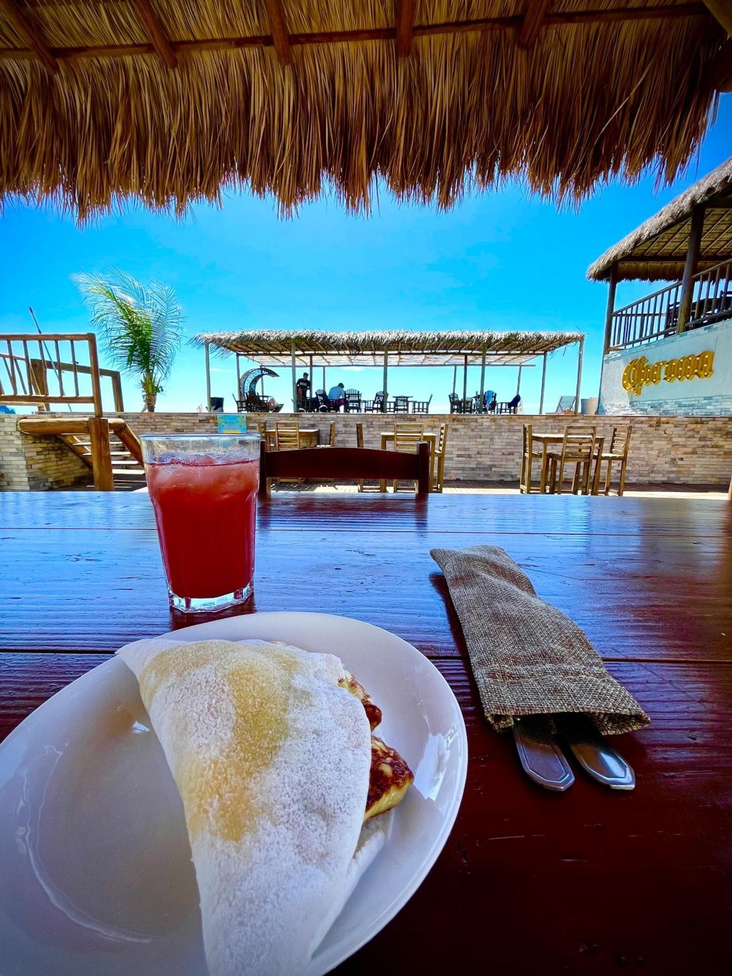 Seu Pedro Lounge Praia - Pousada E Kite Center Icapui Bagian luar foto