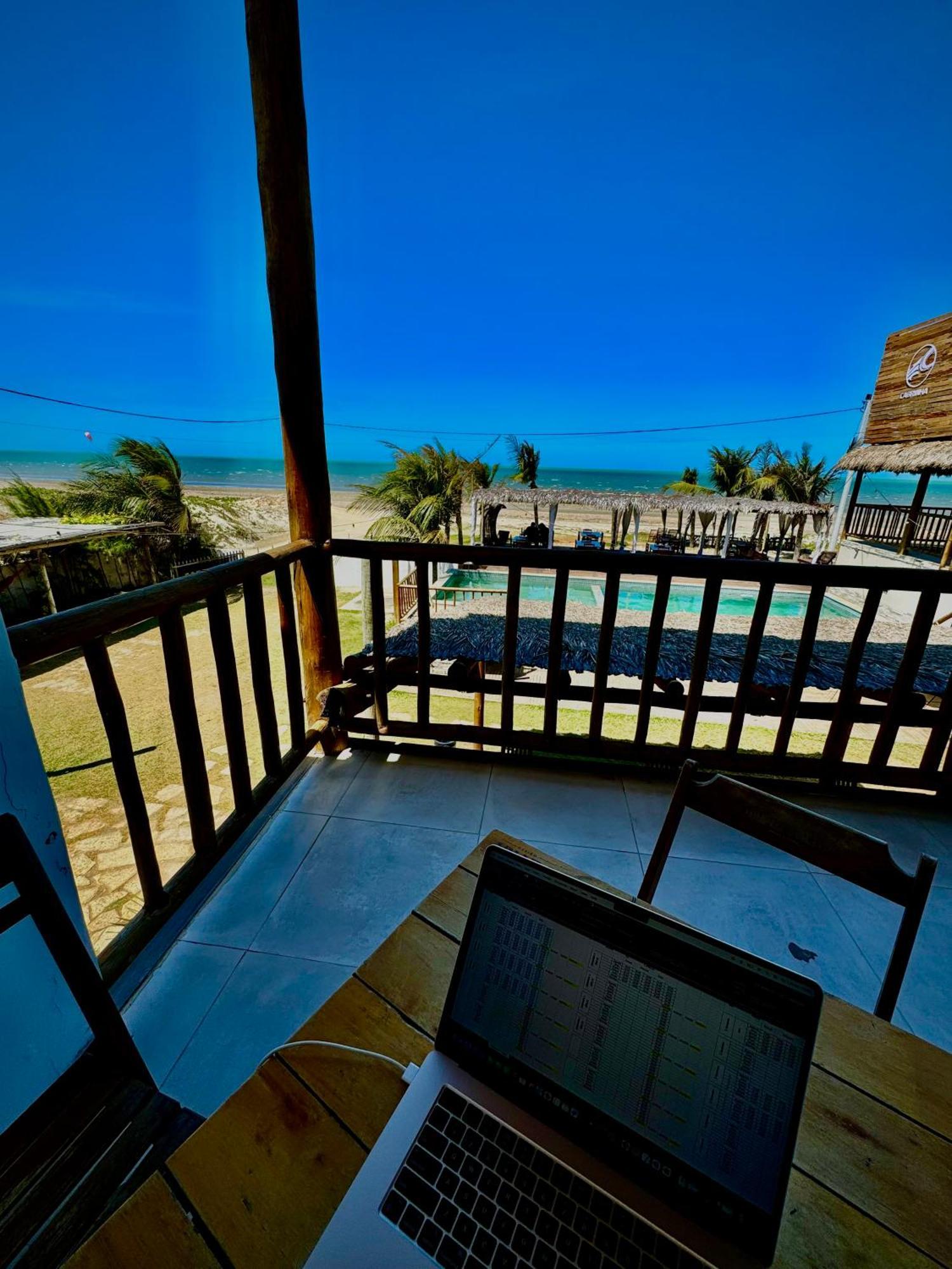 Seu Pedro Lounge Praia - Pousada E Kite Center Icapui Bagian luar foto
