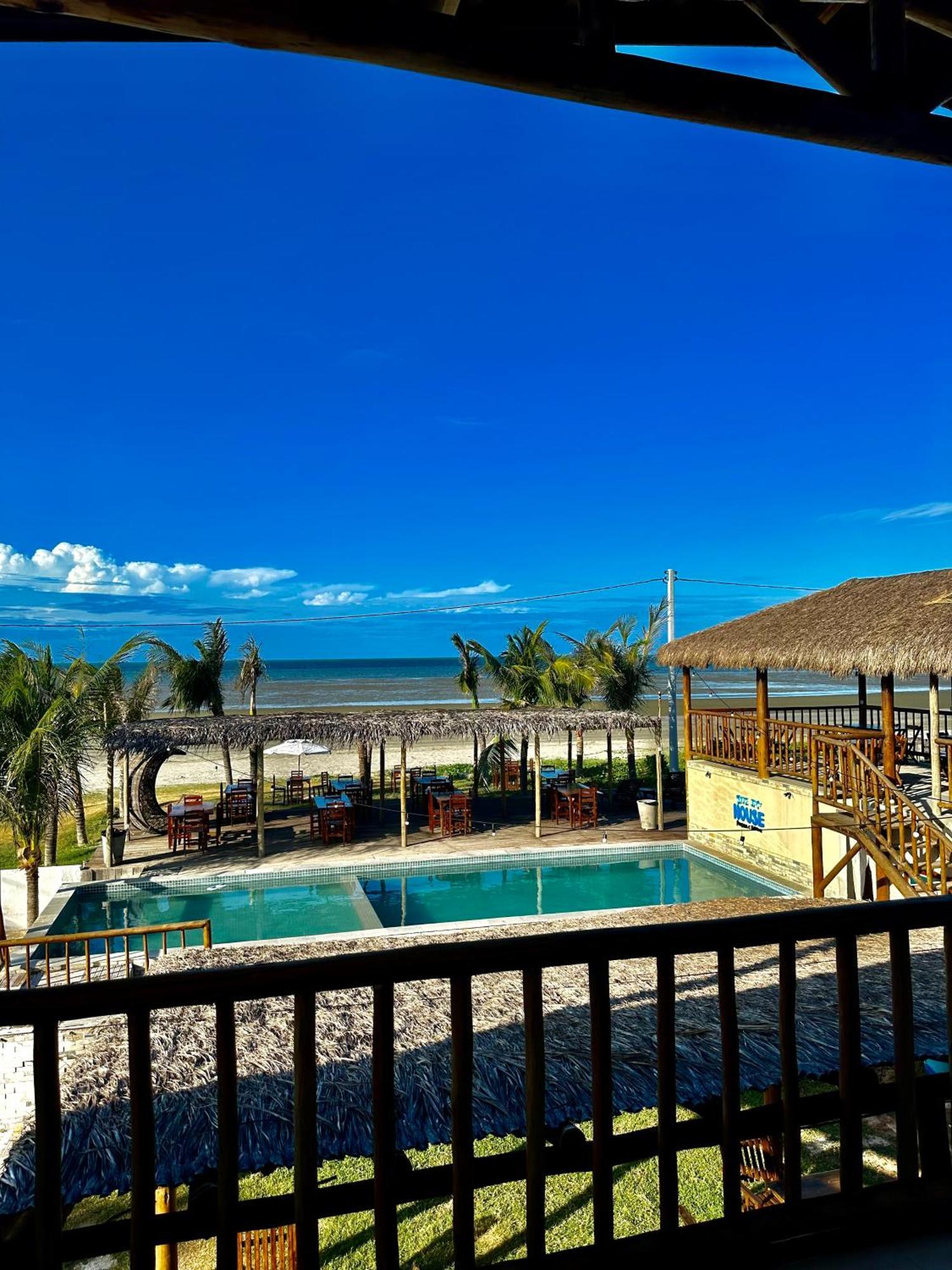 Seu Pedro Lounge Praia - Pousada E Kite Center Icapui Bagian luar foto